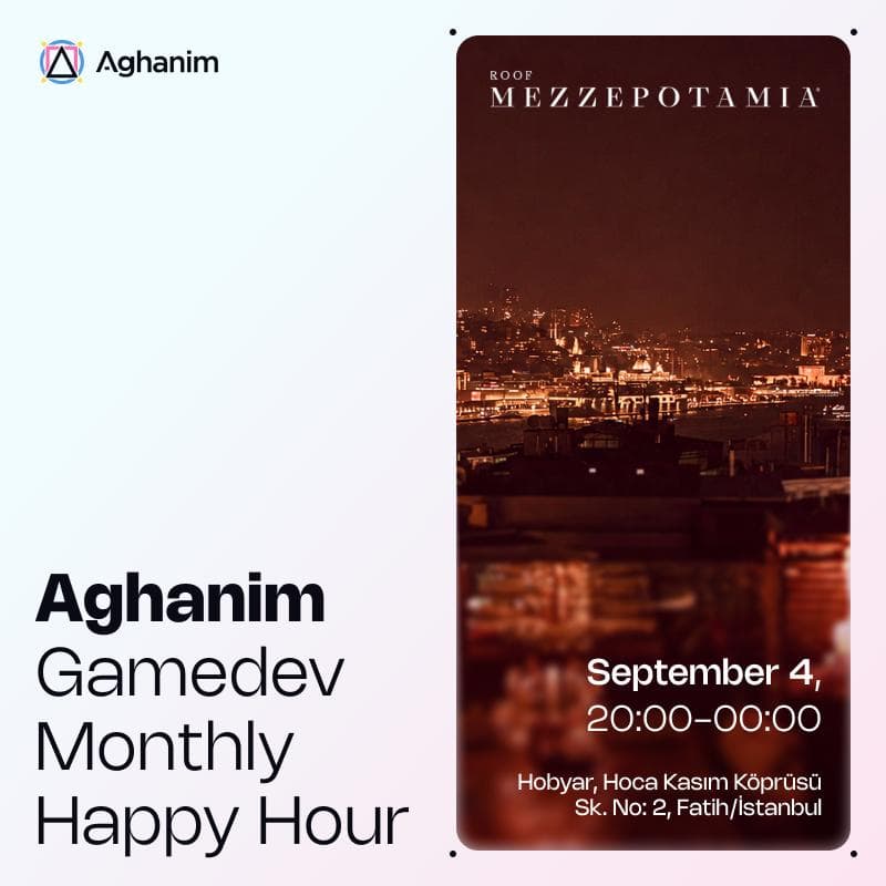 Cover Image for Aghanim Gamedev Monthly Happy Hour