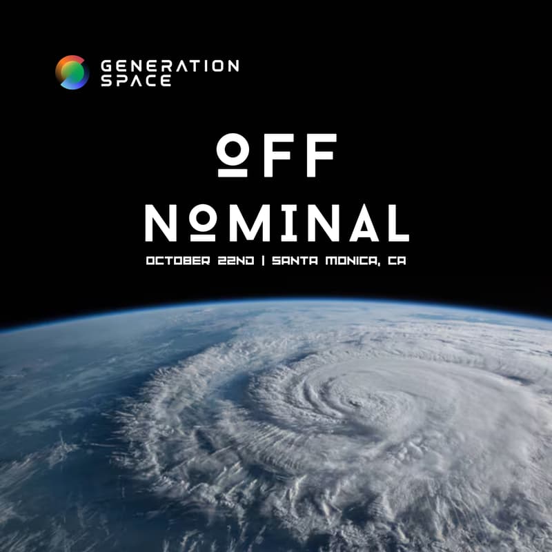 Cover Image for Off Nominal: A Generation Space Comedy Event