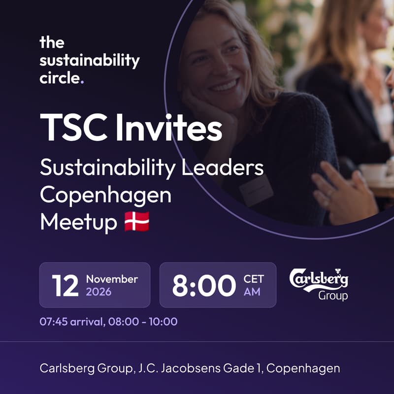 Cover Image for Copenhagen Senior Sustainability Leader Meetup (TSC Event)