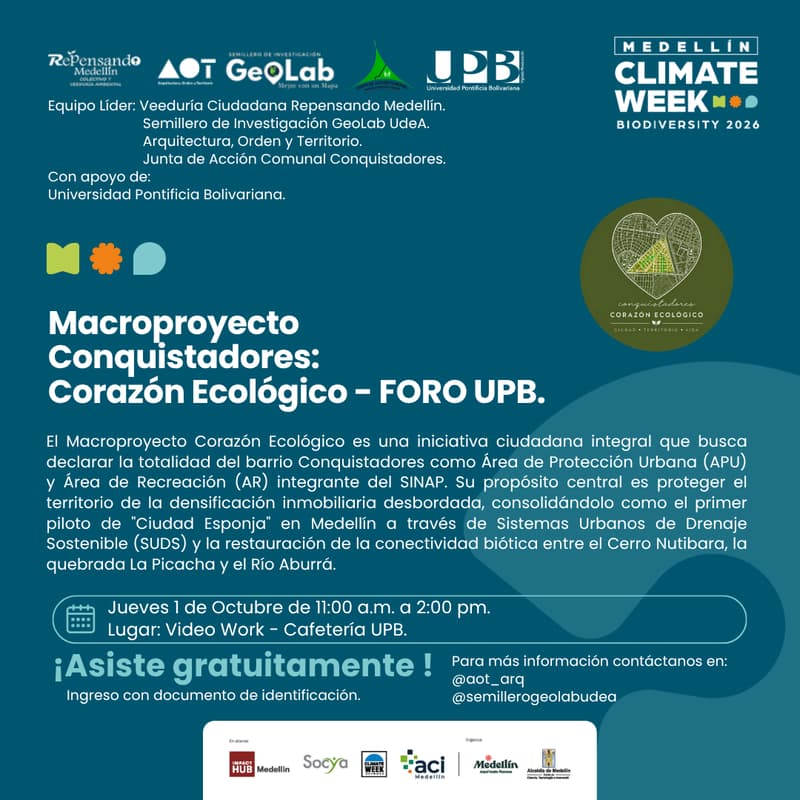 Cover Image for Macroproyecto, Conquistadores Corazón Ecológico