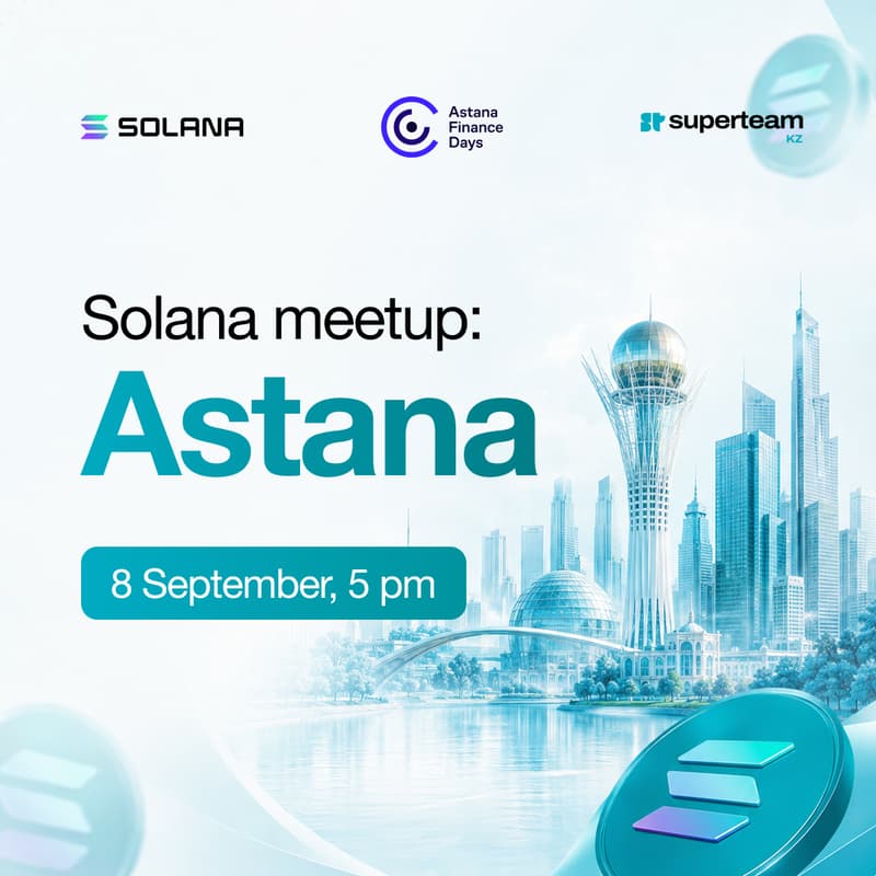 Cover Image for Superteam KZ Side Event at Astana Finance Days