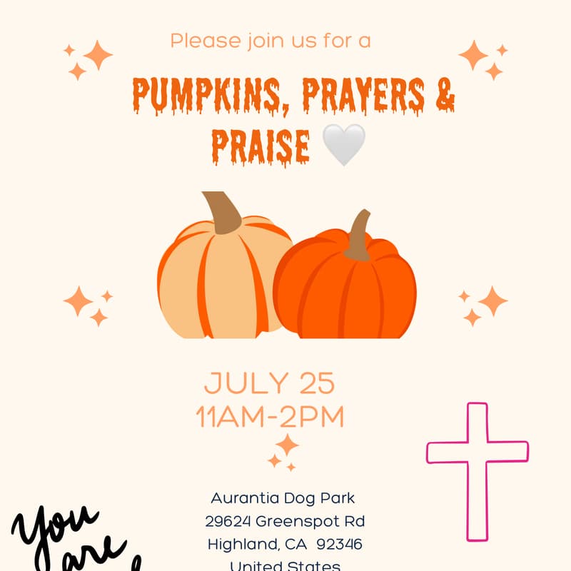 Cover Image for Pumpkins , Prayers & Praise