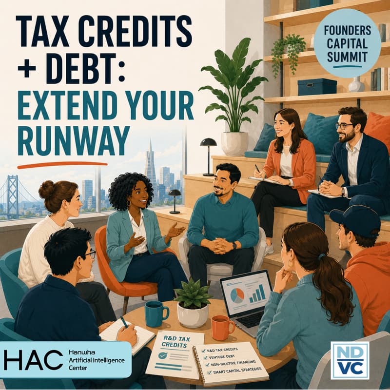 Cover Image for Tax Credits + Debt: Extend Your Runway