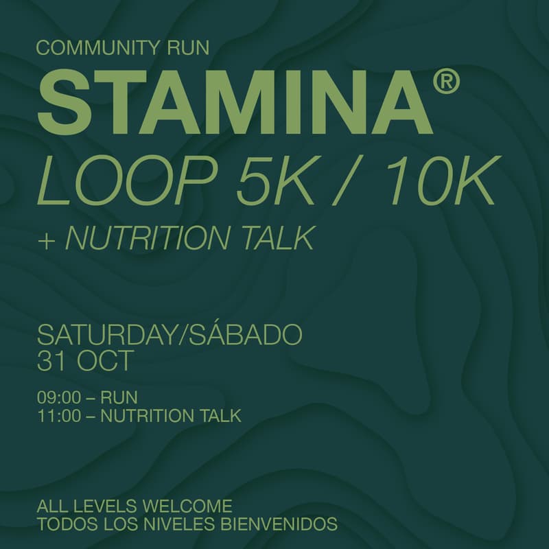 Cover Image for Stamina Loop 5K/10K + Stamina Talk Nutrition