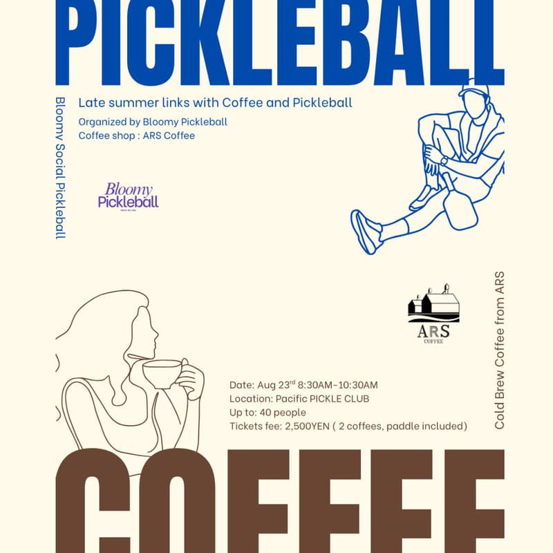 Cover Image for Late summer links with Coffee and Pickleball