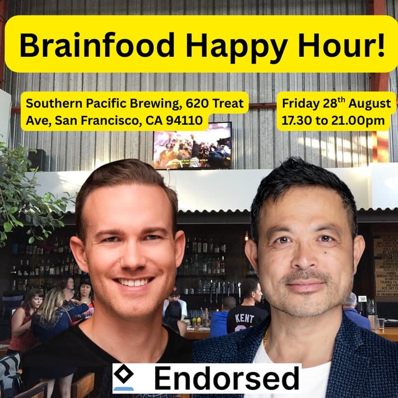 Cover Image for Brainfood Happy Hour (supported by Endorsed!)