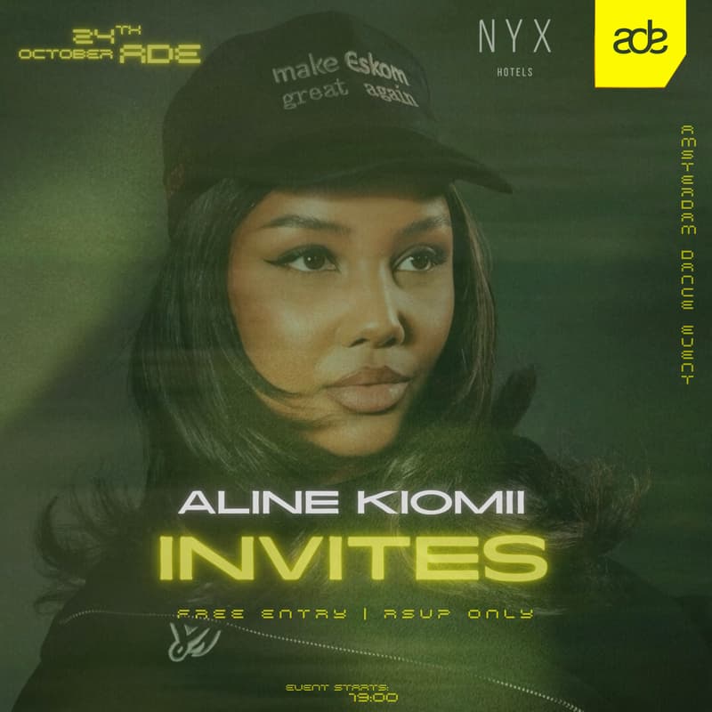 Cover Image for Aline Kiomii Invites: - ADE