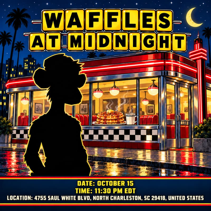 Cover Image for Waffles At Midnight