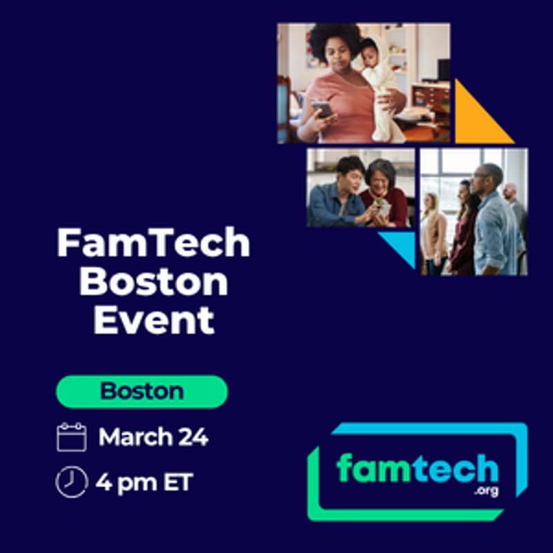 Cover Image for FamTech.org Boston Event | Networking, Community & Panel Discussion