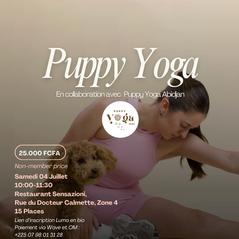 Cover Image for Puppy Yoga đ đŸ