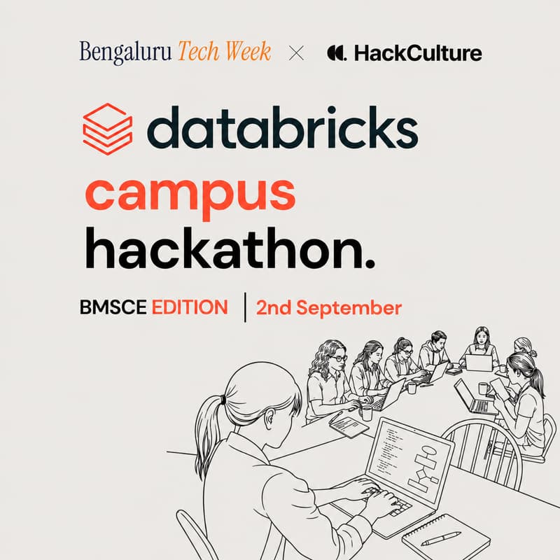 Cover Image for Databricks Campus Hackathon (BMSCE Edition)
