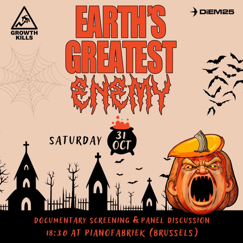 Cover Image for Earth’s greatest enemy - Documentary screening & panel discussion