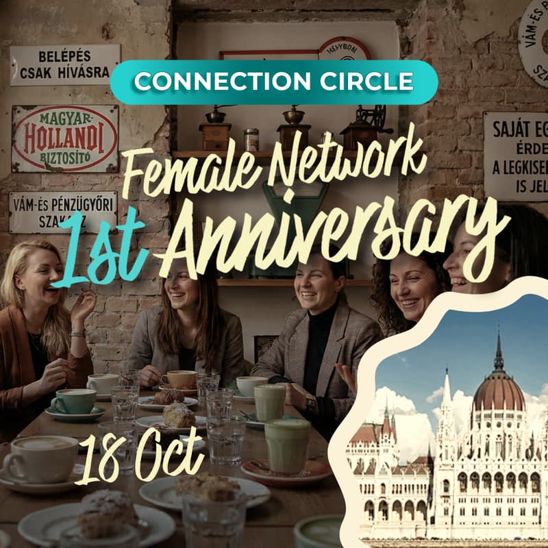 Cover Image for 🎉 One Year of Connection: Budapest Female Network Anniversary ☕