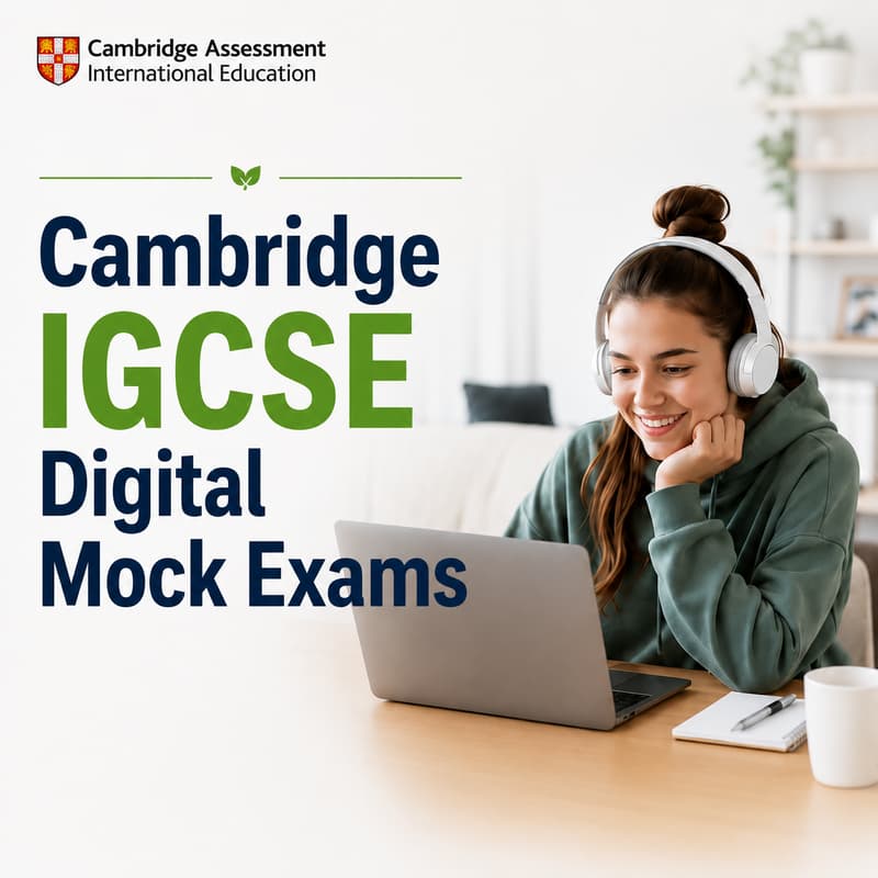 Cover Image for Cambridge IGCSE Digital Mock Exams