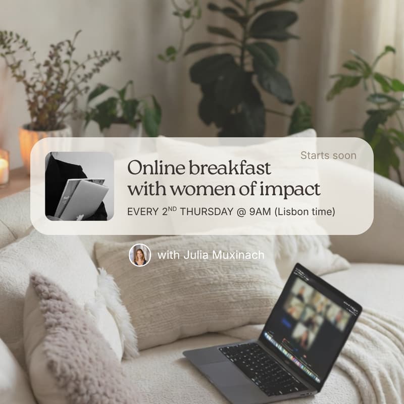 Cover Image for Online breakfast with women of impact