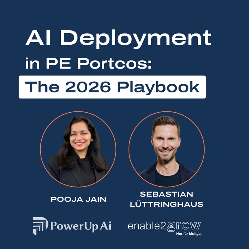 Cover Image for AI Deployment in PE Portcos: The 2026 Playbook