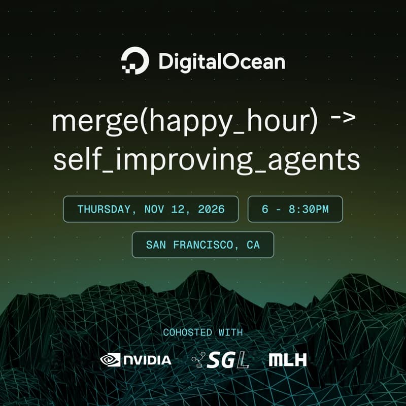 Cover Image for merge(happy_hour) → self_improving_agents @ SGLang Summit
