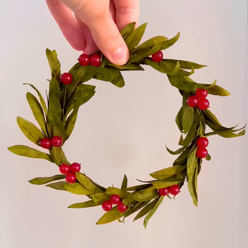 Cover Image for Mixed Media Wreath Workshop with Indoor Recess