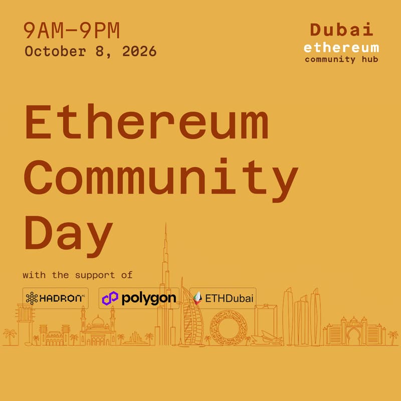 Cover Image for Ethereum Community Day