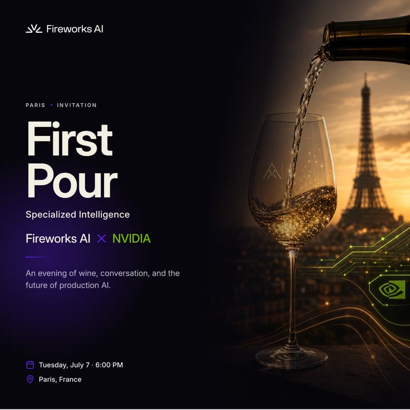 Cover Image for First Pour with Fireworks AI × NVIDIA