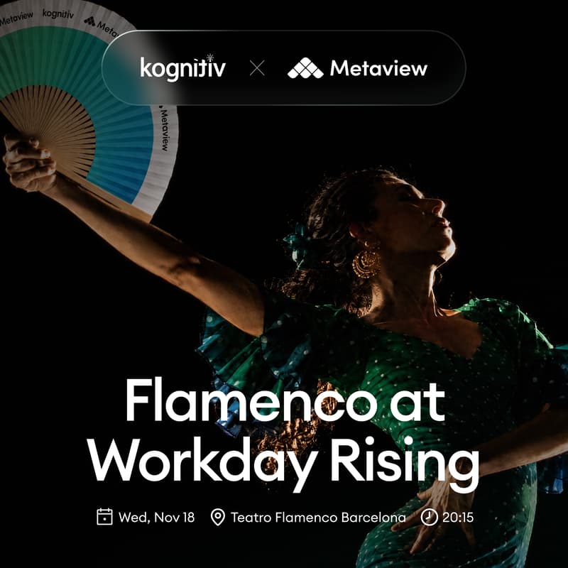 Cover Image for An exclusive Flamenco experience with Kognitiv & Metaview.