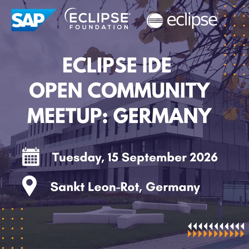 Cover Image for Eclipse IDE Open Community Meetup, Germany