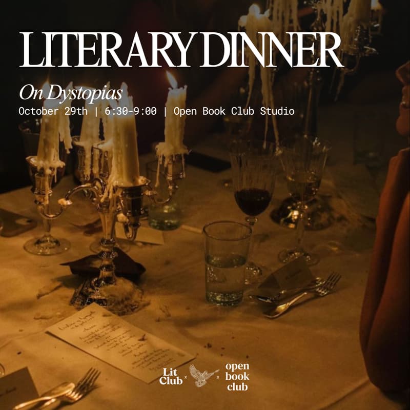 Cover Image for Literary Dinner: On Dystopias