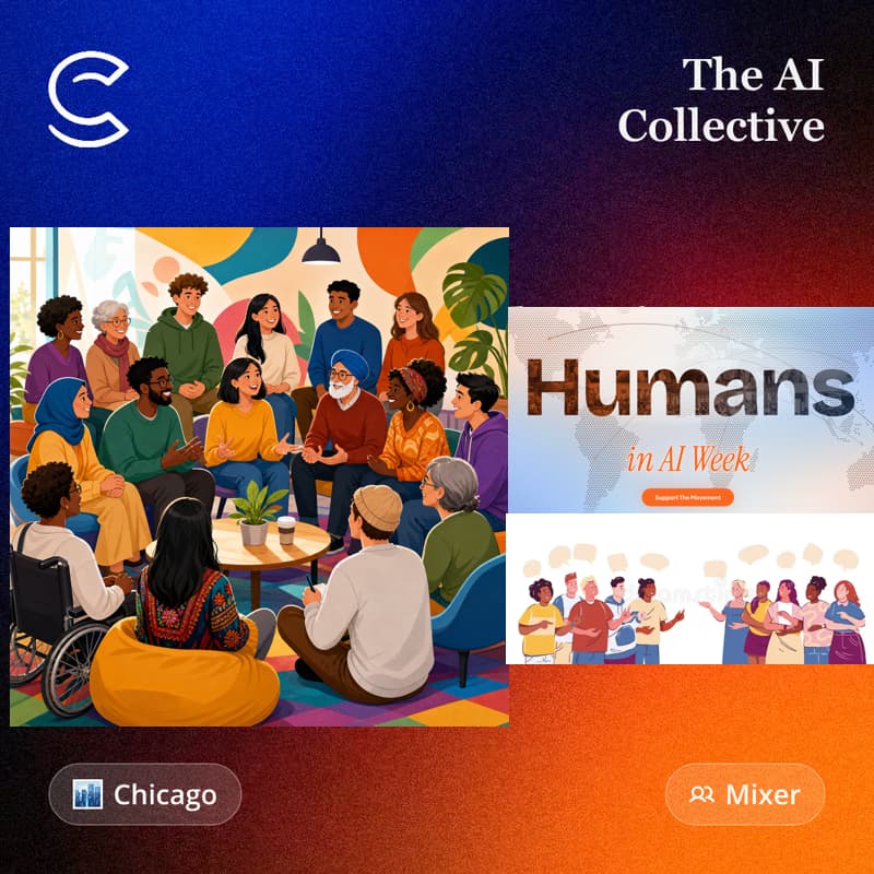 Cover Image for Open Forum Unconference | Humans in AI Week w/ the AI Collective