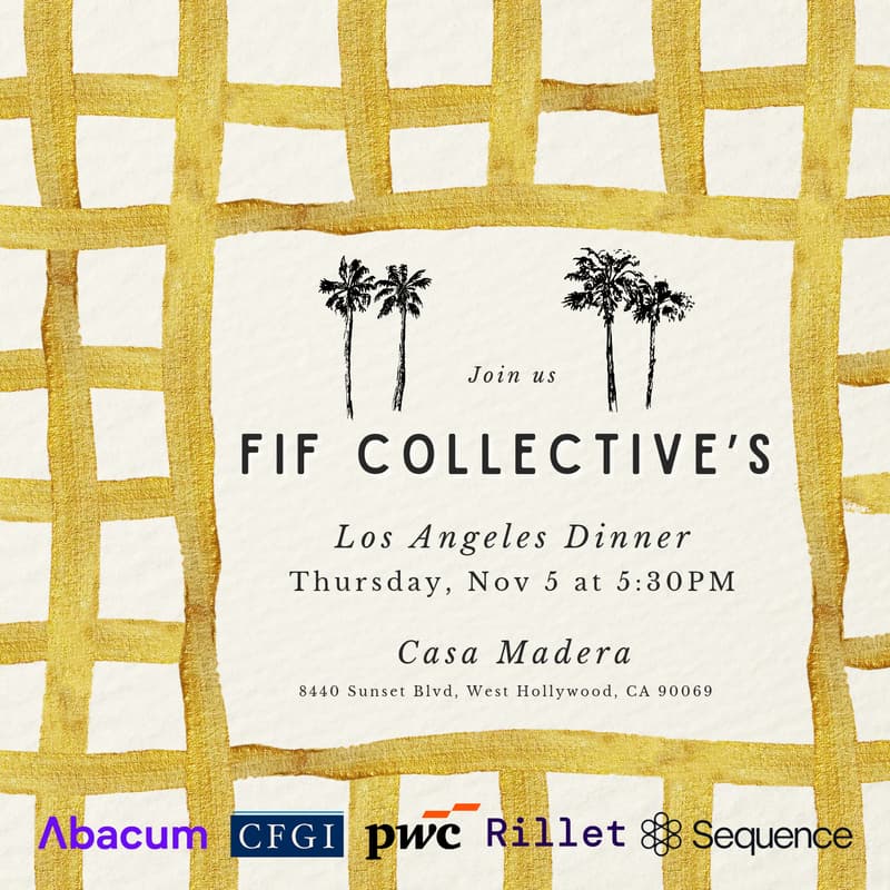 Cover Image for FIF Collective's LA Dinner