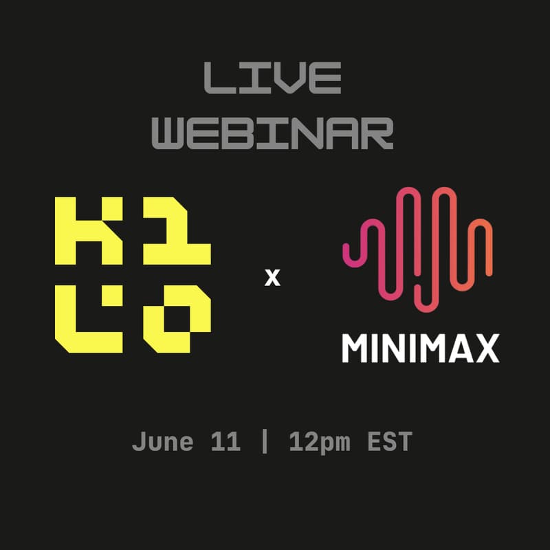 Cover Image for Kilo x MiniMax | Live Webinar