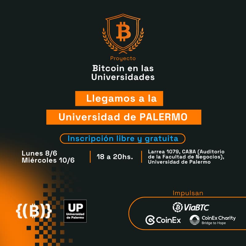 Cover Image for Bitcoin en las Universidades en la Universidad de Palermo