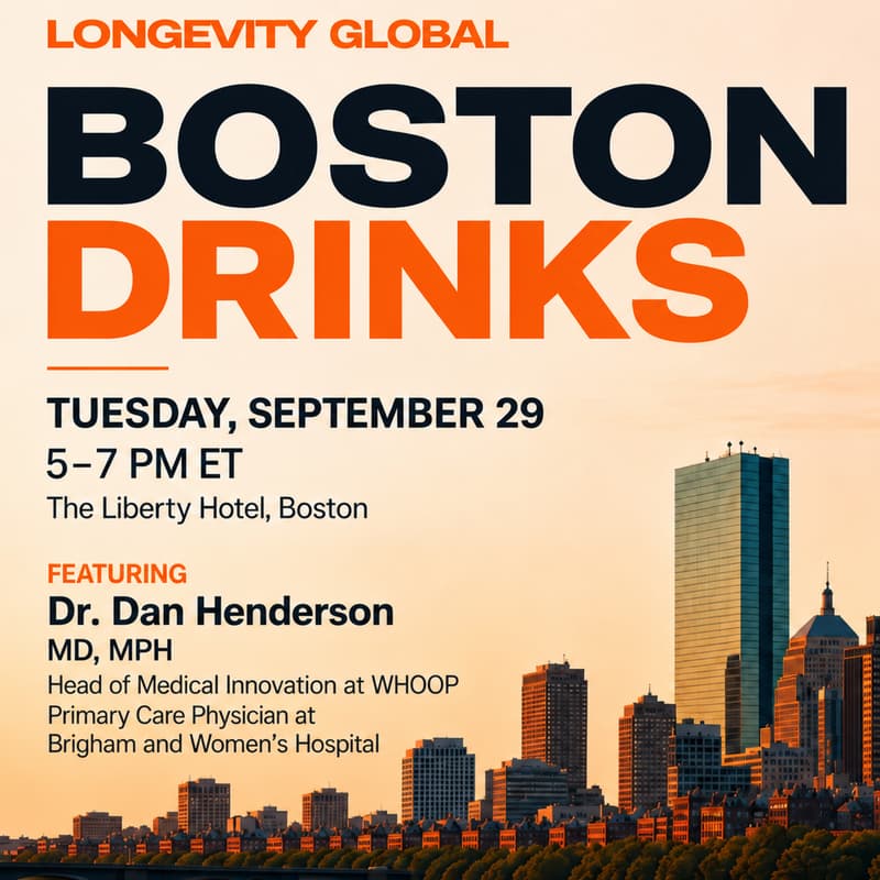Cover Image for Longevity Global September Drinks