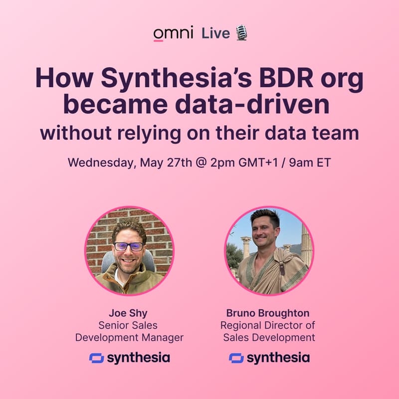 Cover Image for How Synthesia’s BDR org became data-driven