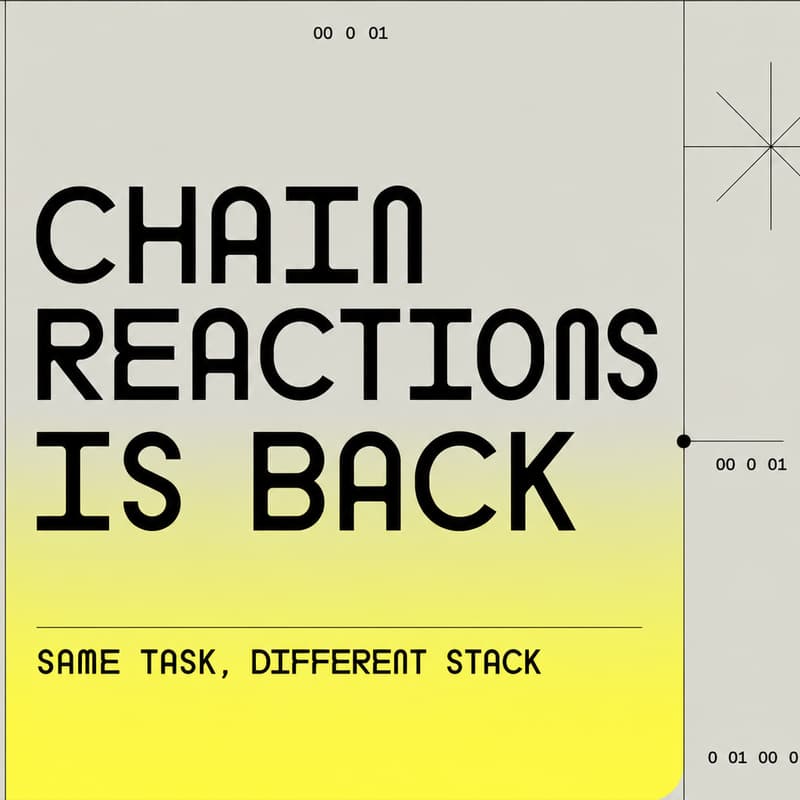 Cover Image for Chain Reactions Live Stream