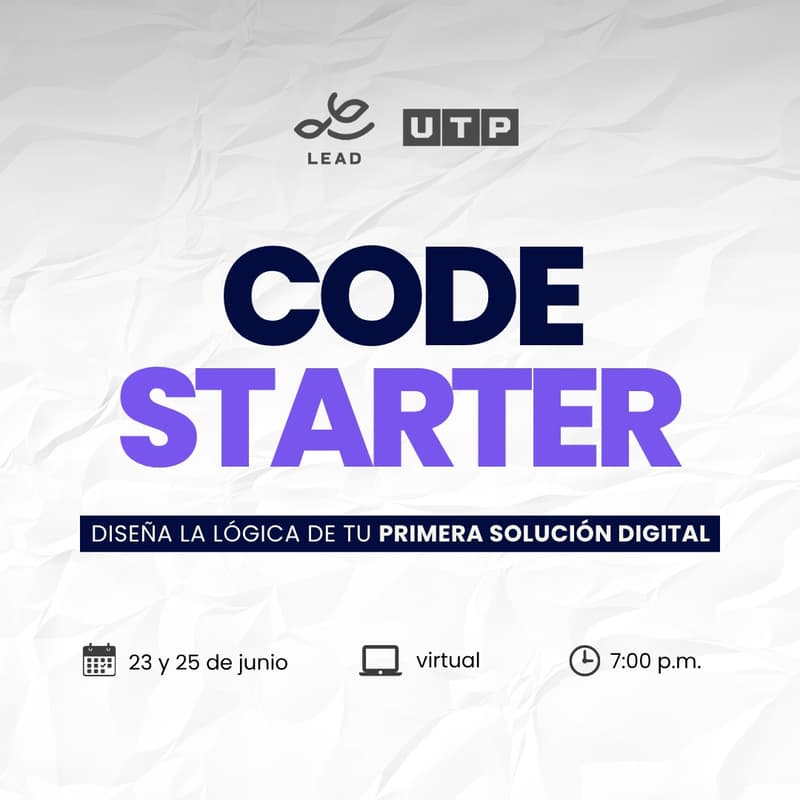 Cover Image for 🚀 Code Starter - Construye tu Primera Solución Digital