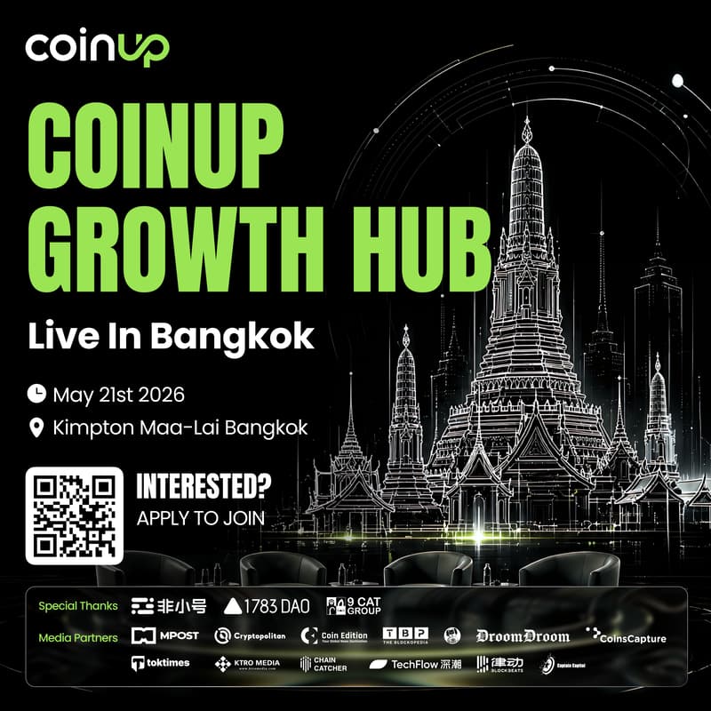 Cover Image for CoinUp Growth Hub —— Bangkok