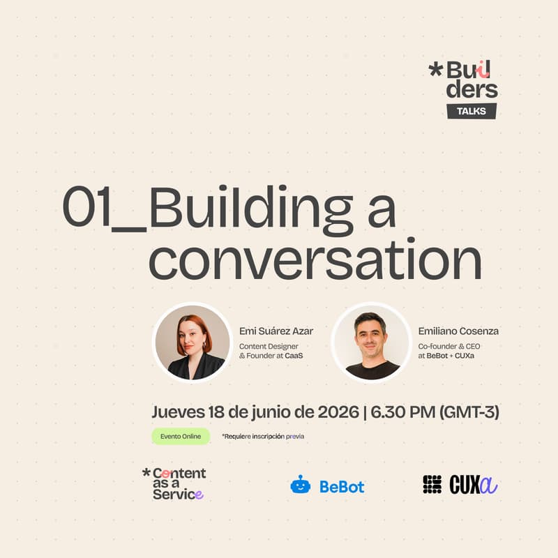 Cover Image for #01 Builders Talks - Building a conversation