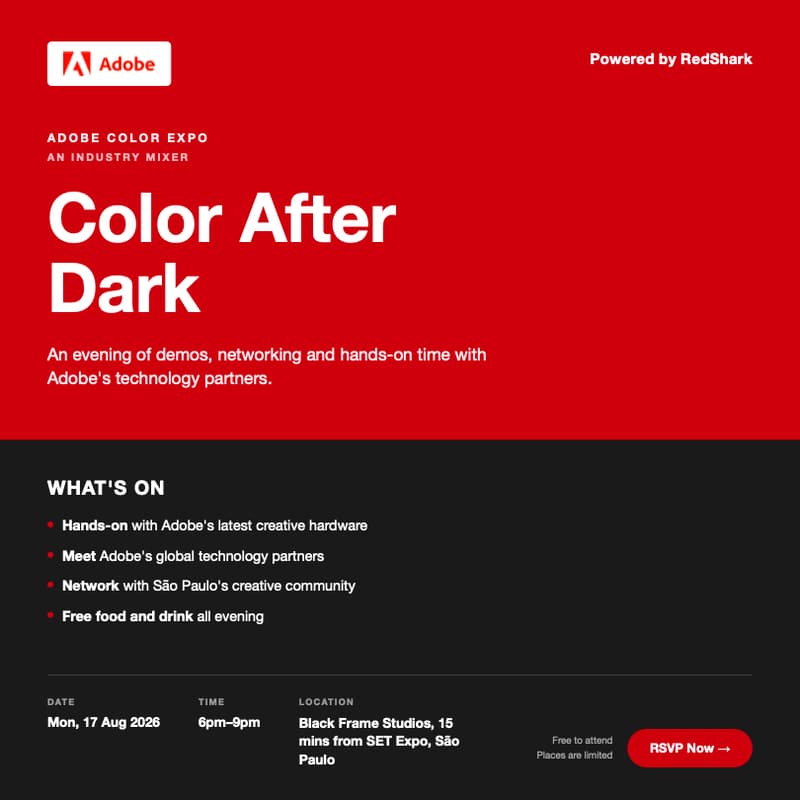 Cover Image for Adobe Color After Dark São Paulo - Free mixer for creatives