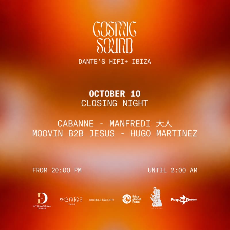 Cover Image for Dante's Hifi Presents: Cosmic Sounds last dance
