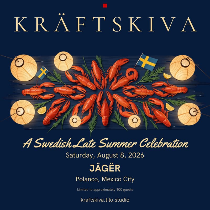 Cover Image for KRÄFTSKIVA 2026 | A Swedish Late Summer Celebration in Mexico City