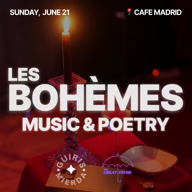 Cover Image for Les Bohèmes | Music & Poetry ✨