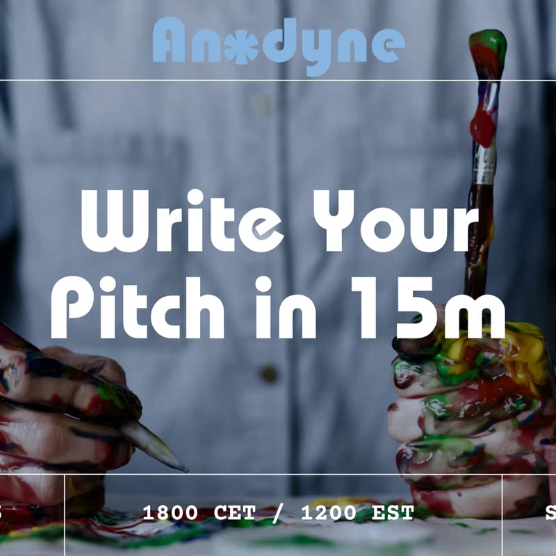 Cover Image for Write Your Pitch in 15 Minutes