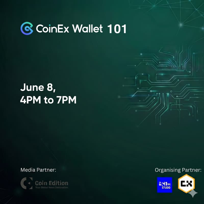 Cover Image for CoinEx Wallet: Online Trading Class — Make Your First $1000