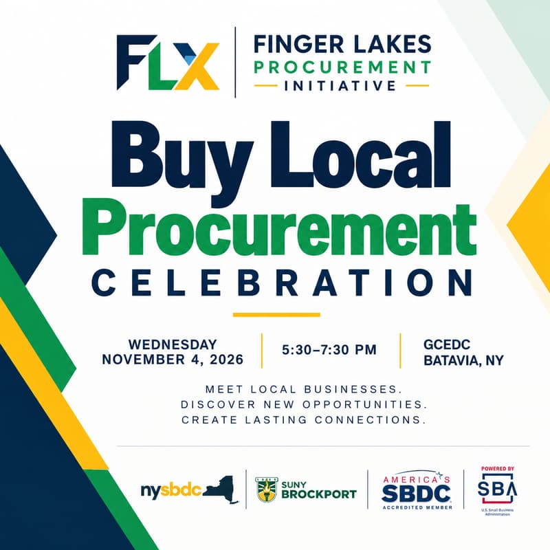 Cover Image for Buy Local Finger Lakes Procurement Initiative Celebration