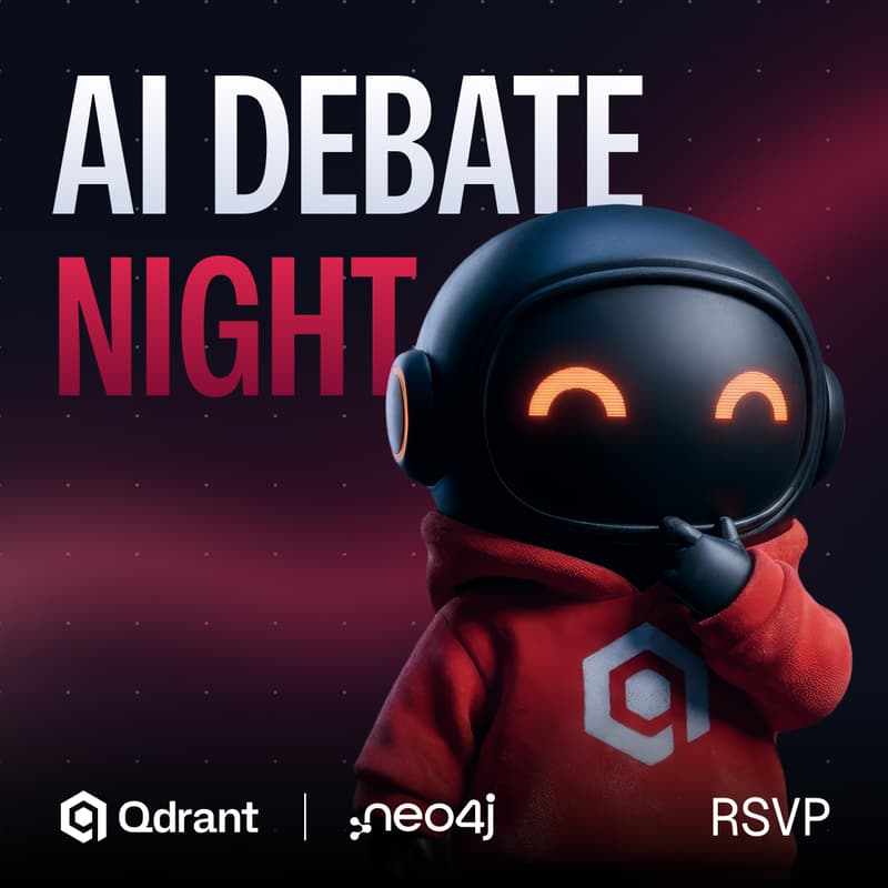 Cover Image for Hard Negatives Meetup | Engineers Debate Night with Qdrant & Neo4j