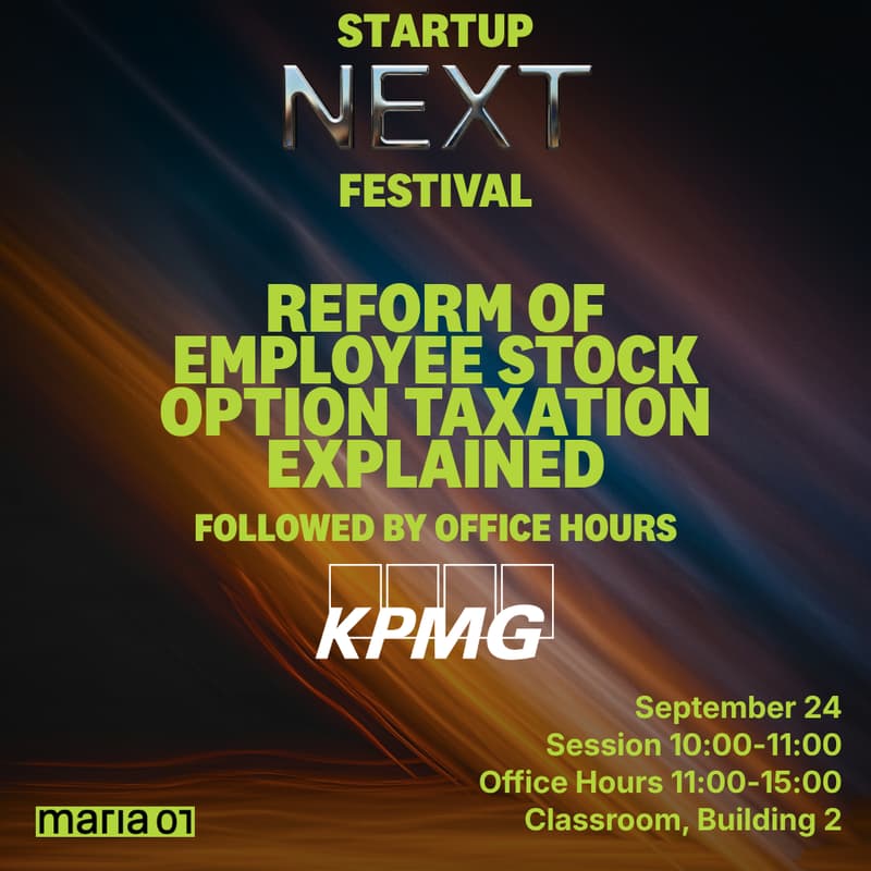 Cover Image for Reform of Employee Stock Option Taxation Explained + Office Hours with KPMG