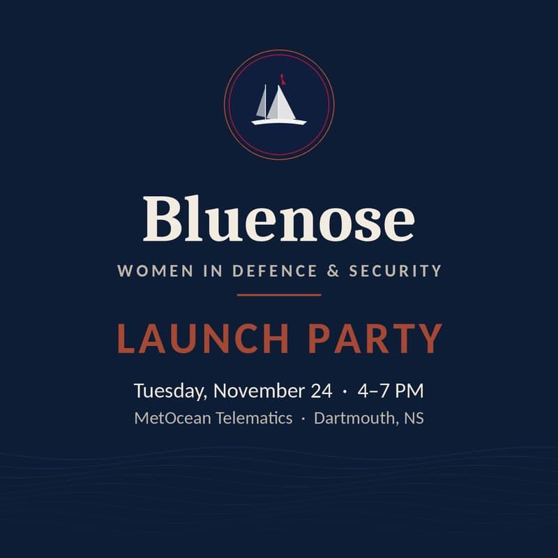 Cover Image for Bluenose Women in Defence & Security