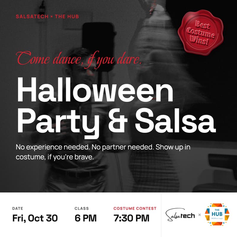 Cover Image for SalsaTech x The HUB: Halloween Party