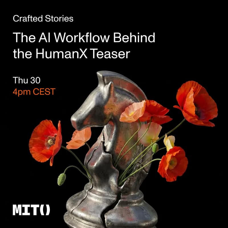 Cover Image for Crafted Stories: The AI Workflow Behind the HumanX Teaser