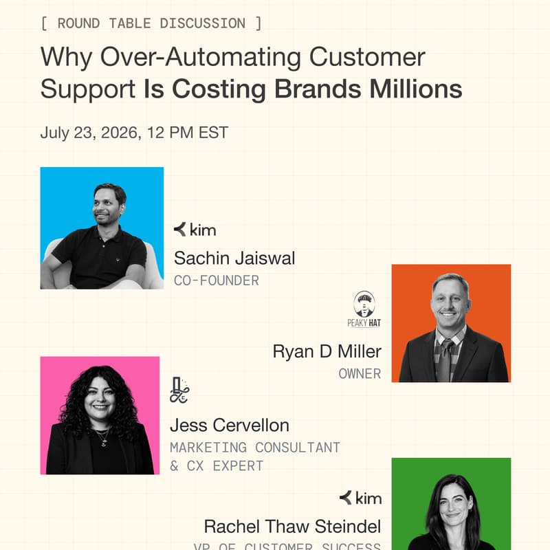 Cover Image for Why Over-Automating Customer Support is Costing Brands Millions